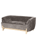 Beliani 2-Sitzer Sofa ALNOR in Braun - (W) 162 x (H) 67 x (L) 85 cm