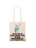Mr. & Mrs. Panda Shopper Reiseleiterin Herz mit Spruch in Creme