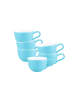 Seltmann Weiden 6er Set Espressotassen Liberty Pure Colors in 90 ml in Lagoon Blue
