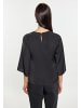 usha BLACK LABEL Damen Bluse in Schwarz