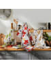 REDBEST Baumwolle Geschirrtuch 3er-Pack in beige-grau