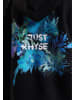 Just Rhyse Just Rhyse Just Rhyse Firework Zip Hoodies in black