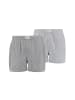 Levi´s Web-Boxershorts 4er Pack in Grau/Hellblau