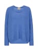 Mos Mosh Pullover MMThora in blau - 0023