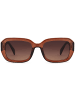 styleBREAKER Retro Sonnenbrille in Braun-Mocca / Braun Getönt