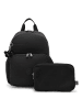 Kipling Basic Maisie Wickelrucksack 40 cm in tiny black noir