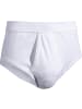 Erwin Müller Baumwolle, Feinripp Slip 4er-Pack in weiss