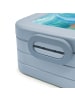Mr. & Mrs. Panda Snackbox Sternzeichen Fische Design ohne Spruch in Blau Pastell