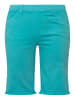 Ulla Popken Bermuda in tiefes aqua