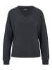 Venice Beach V-Neck Shirt VB Maliyah in black charcoal