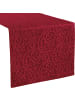 Erwin Müller Jacquard, Baumwollmischung, Gewebt Tischläufer Hamm in rubin