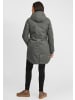 Oxmo Parka OXBella 21300570ME warme Jacke mit hochabschließendem Kragen in Grau
