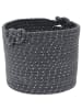 Home&Styling Collection Deko-Körbchen Set ROPE, 3-teilig in Grau, 25 x 24 cm