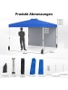 COSTWAY Pavillon 3x3 m in Blau