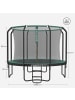SONGMICS Gartentrampolin Saul in Grün - (H)270 x Ø366 cm
