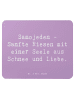 Mr. & Mrs. Panda Mousepad Spruch Menschojede Liebe mit Spruch in Lavendeltraum