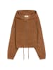 Marc O'Polo DENIM Frottee-Jacke relaxed in Melted Chocolate