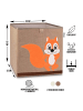 Lifeney Aufbewahrungsbox Eichhörnchen dunkel, 33 x 33 x 33 cm