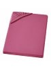 Carpe Sonno Edel-Jersey Spannbettlaken in Pink