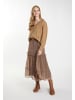 DreiMaster Damen Strickpullover in Hellbraun