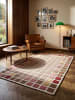 KADIMA DESIGN Teppich Wolle für Fußbodenheizung HAMPS modern Wohnzimmer in Rosa