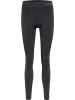 Hummel Hummel Leggings Hmlci Yoga Damen Dehnbarem Schnelltrocknend Nahtlosen in BLACK MELANGE