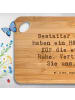 Mr. & Mrs. Panda Küchenbrett Spruch Bestatter Fürsorge mit Spruch in Braun