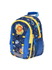 Belmil Kindergartenrucksack "Mini Kiddy Little Jungle" in blau, gelb
