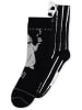 Nightmare Before Christmas Socke "Nightmare Before Christmas - Novelty Socks (2Pack)" in Schwarz