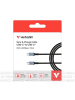Verbatim Verbatim USB-C/USB-C 1, 2m 100W Nylon/Kevlar Schwarz