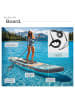 tectake Sup Zenon - Aufblasbares Allroundboard mit Kippstabilität