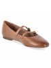 Tamaris Spangenballerinas in braun
