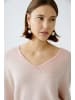 Oui Pullover in rose red