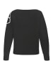 LASCANA Strickpullover in schwarz