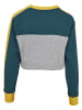 Urban Classics Sweater in grey/jasper/chromeyellow