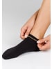 camano Sneakersocken bamboo 4er Pack black