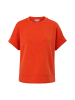 s.Oliver Sweatshirt kurzarm in Orange