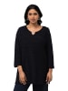 Ulla Popken Shirt in dunkles marine