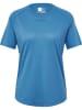 Hummel T-Shirt Raglanärmel Hmlmt Vanja Multisport Damen in CORONET BLUE