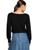Zero  Feinstrickpullover langarm in Black Beauty
