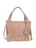 Toscanto Toscanto Schultertasche, Shopper Leder rosa ca. 33cm