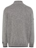 Man's World Strickjacke in grau melange