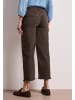 Street One Mid Waist Straight Leg Jeans im Casual Fit in Braun