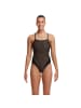 Funkita Leather Skin einteiler Schwimmanzug chlorbeständig und schnelltrocknend in schwarz