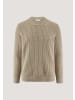 Hessnatur Hessnatur Pullover Regular aus Bio-Baumwolle mit recycelter Wolle in goldsand