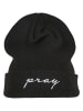 Mister Tee Beanies in black/white