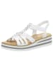 rieker Sandaletten in weiß
