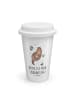 Mr. & Mrs. Panda To Go Becher Otter Seerose mit Spruch in Weiß