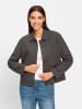 Heine Jackenblazer in taupe-schwarz Nadelstreifen