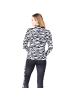 Krimson Klover W ZEBRAH BASELAYER TOP in Schwarz